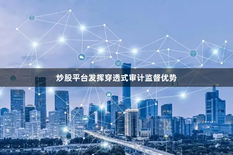 炒股平台发挥穿透式审计监督优势
