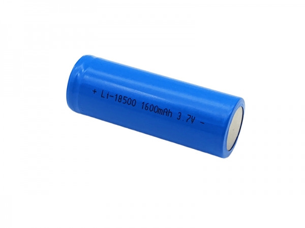 3.7V 1600mAh 圓柱鋰電池 | 18500-電芯