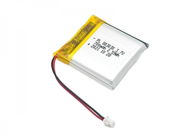 3.7V聚合物鋰電池 | 803030 700mAh 3.7V